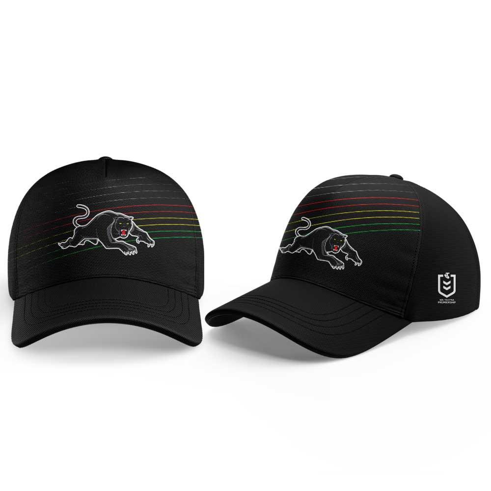 Penrith Panthers 2026 Ivan Cleary Black & Stripes Polo