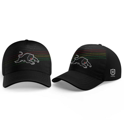 Penrith Panthers 2026 Ivan Cleary Black & Stripes Polo