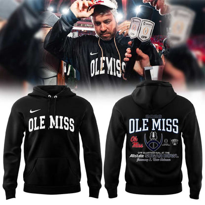 Ole Miss into the Quarterfinals 2025 Hoodie
