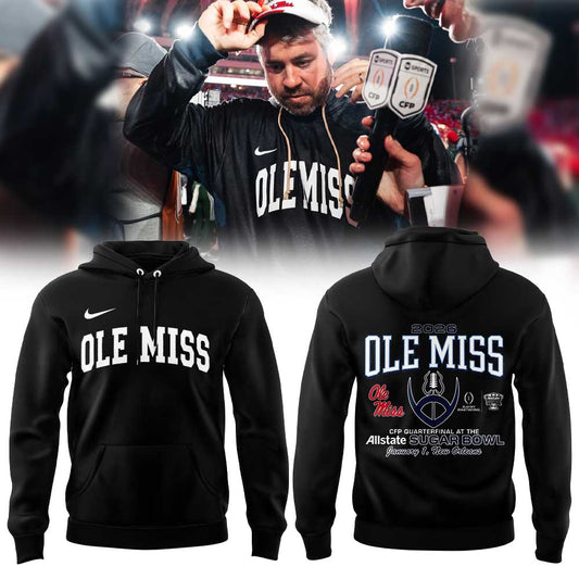Ole Miss into the Quarterfinals 2025 Hoodie