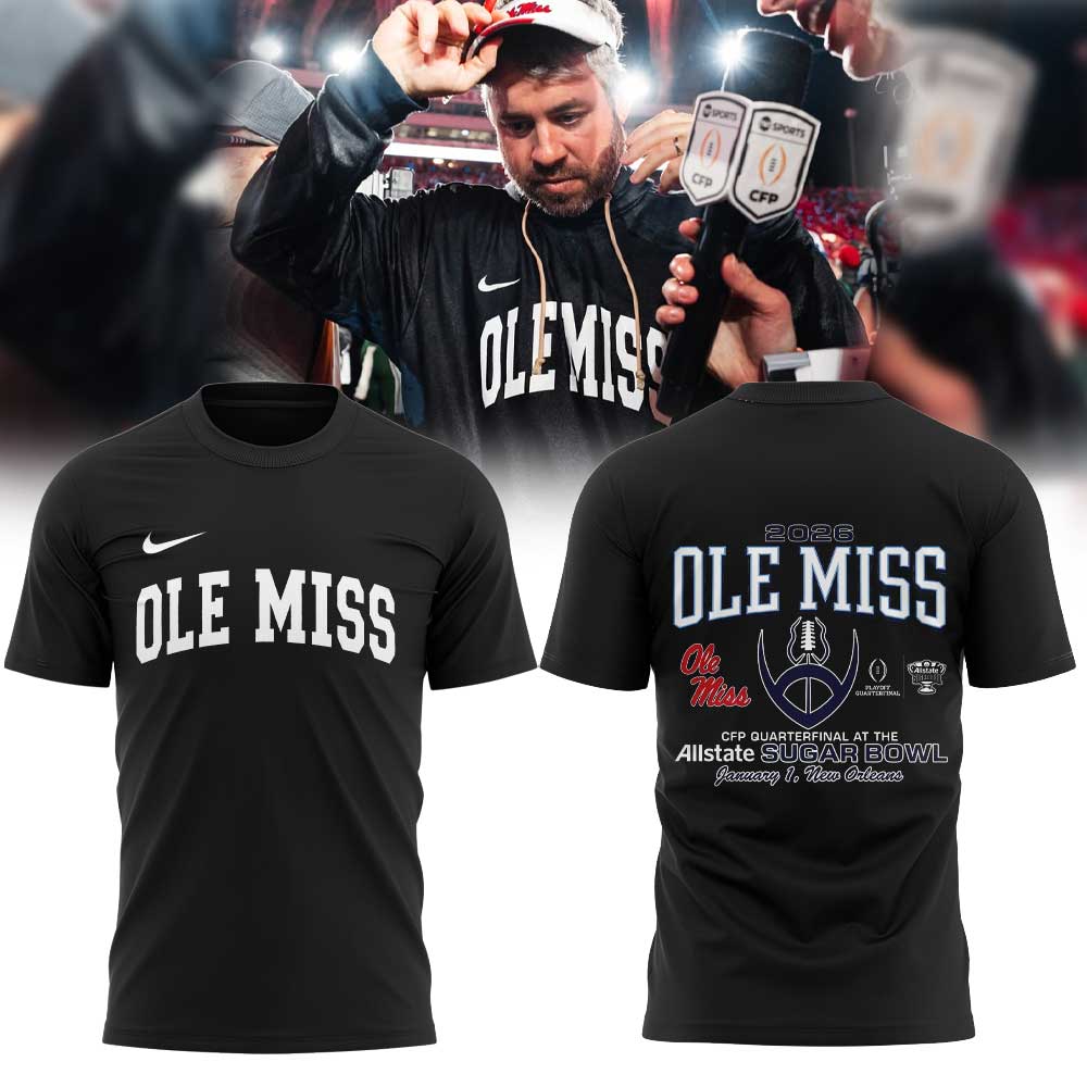 Ole Miss into the Quarterfinals 2025 Shirt