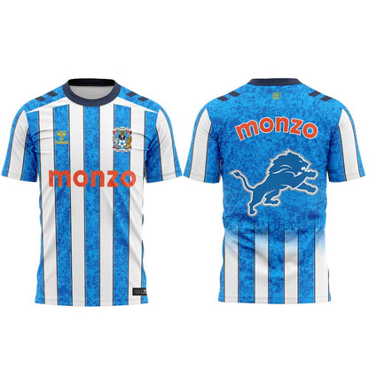 Coventry City FC x Detroit Lions T-Shirt