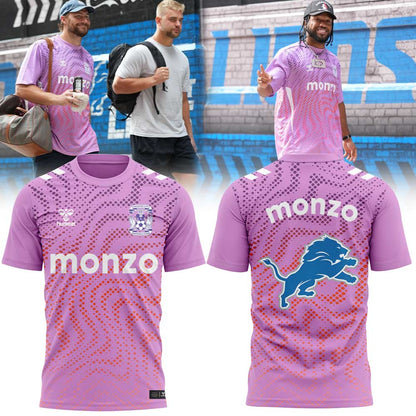 Coventry City FC x Detroit Lions T-Shirt