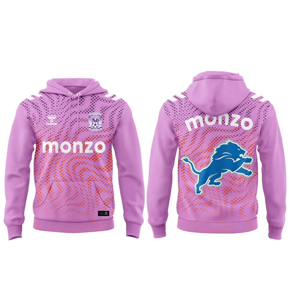 Coventry City FC x Detroit Lions Hoodie