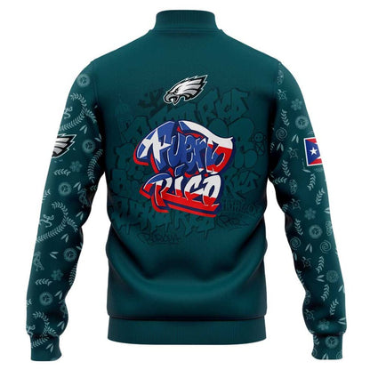 P.Eagles Puerto Rican Heritage Jacket