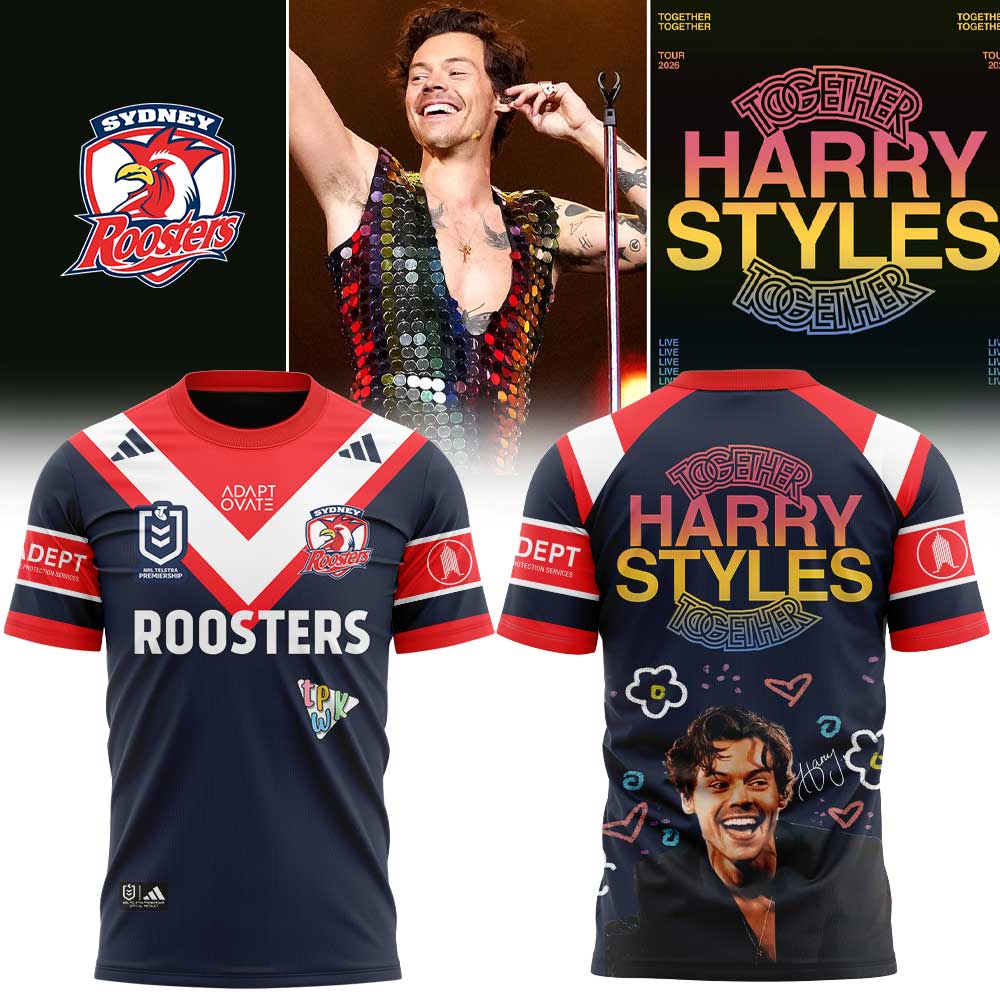S Roosters x Harry Styles The Together Together Tour 2026 Shirt