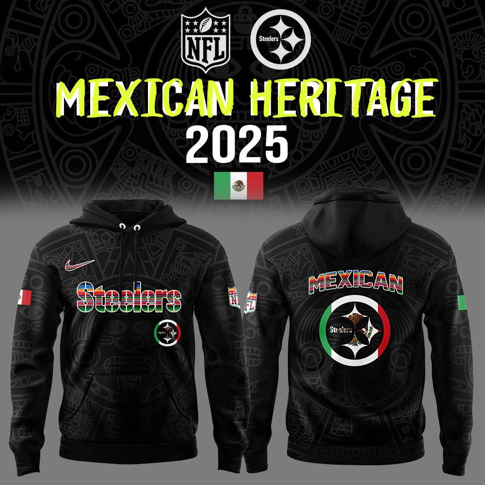 Pittsburgh Steelers Mexican Heritage Combo Hoodie V2