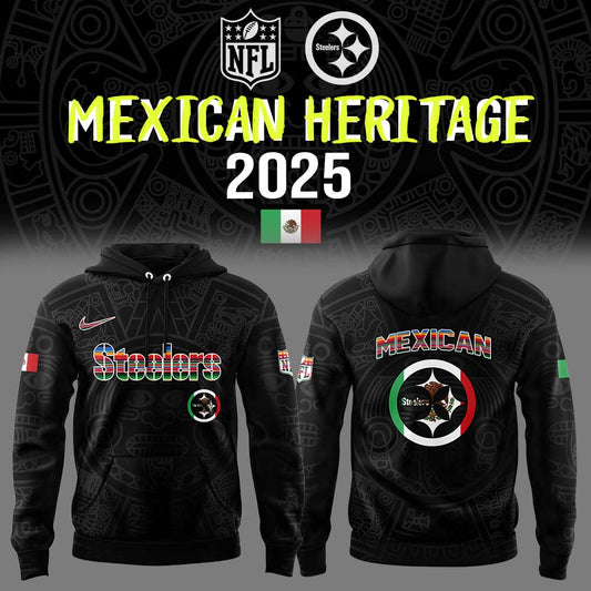 Pittsburgh Steelers Mexican Heritage Combo Hoodie V2