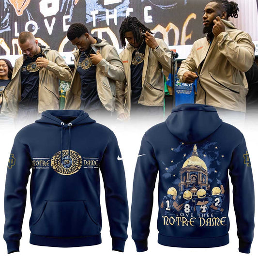 Love Three Notre Dame Limited Edition 2026 Hoodie
