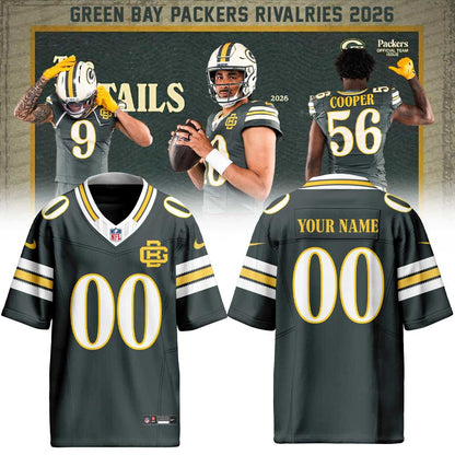 Limited Edition Green Bay Packers 2026 Rivalries Collection Jersey Custom Name, Number