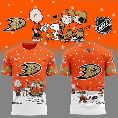 Anaheim Ducks x Peanuts Night 2025 Combo Shirt