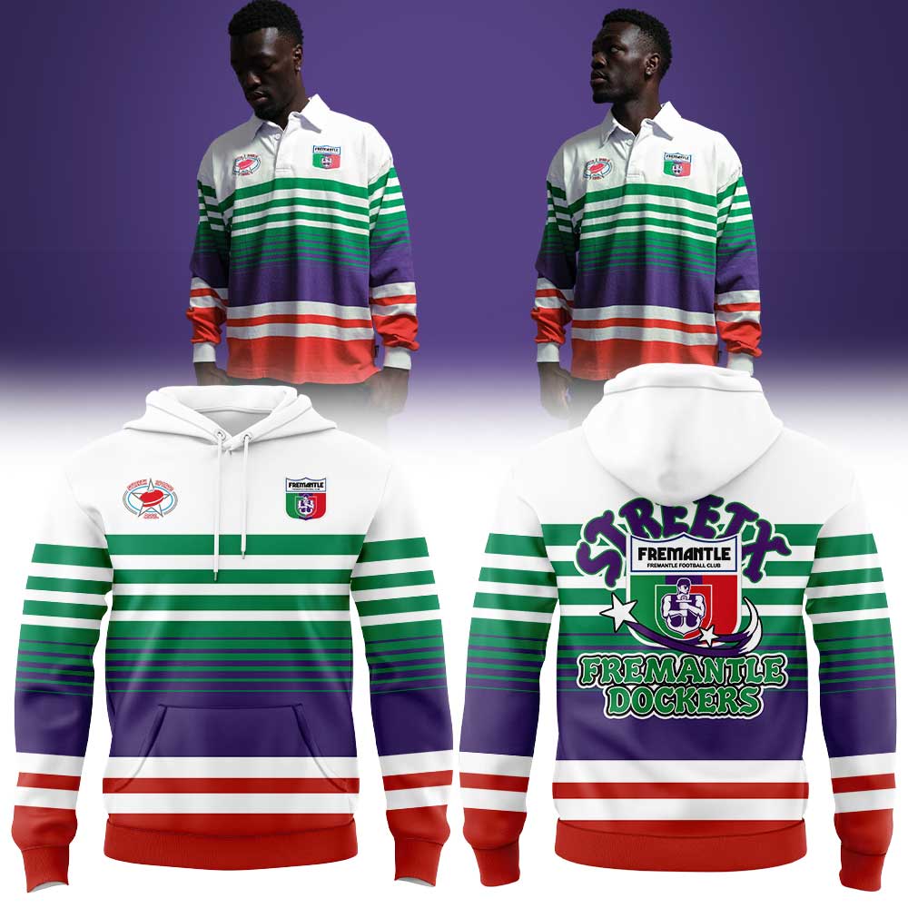 Fremantle Dockers 2026 x StreetX 2026 Merch Collection Limited Edition Hoodie