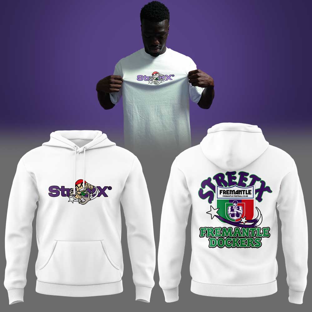 Fremantle Dockers 2026 x StreetX 2026 Merch Collection Limited Edition Hoodie