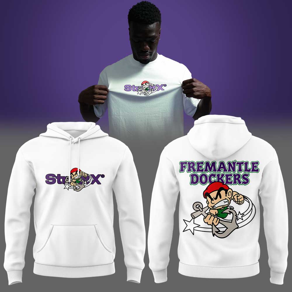 Fremantle Dockers 2026 x StreetX 2026 Merch Collection Limited Edition Hoodie