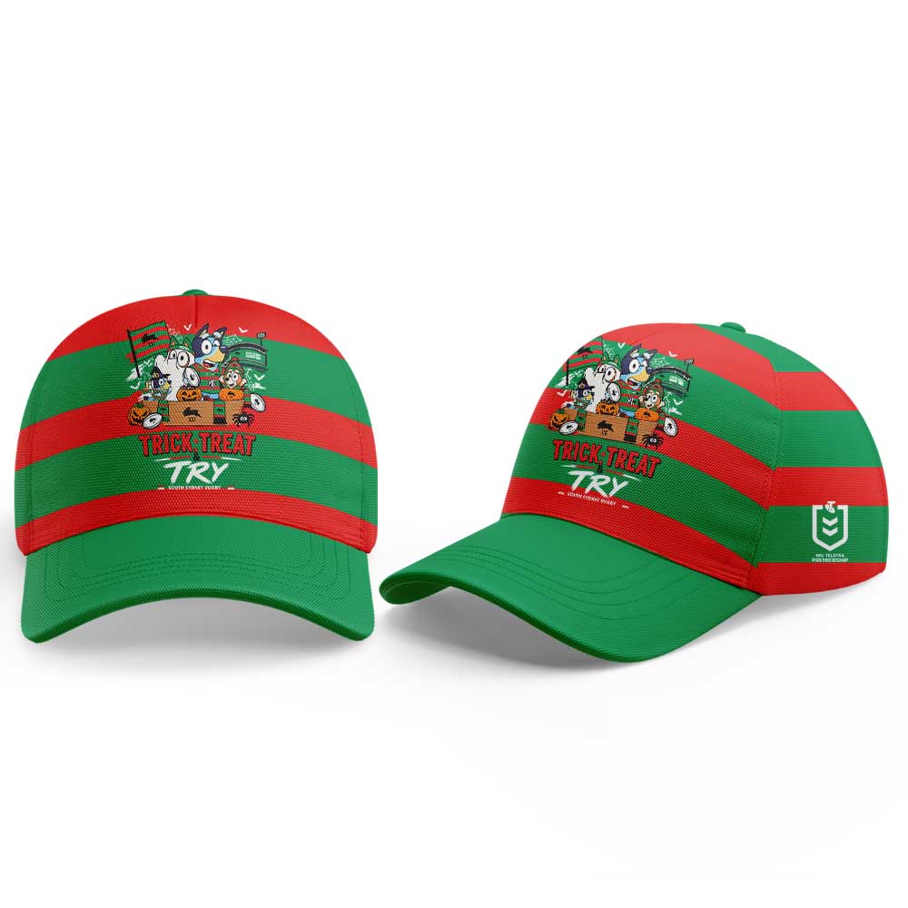 South Sydney Rabbitohs Bluey and Bingo Halloween Party 2026 Hoodie
