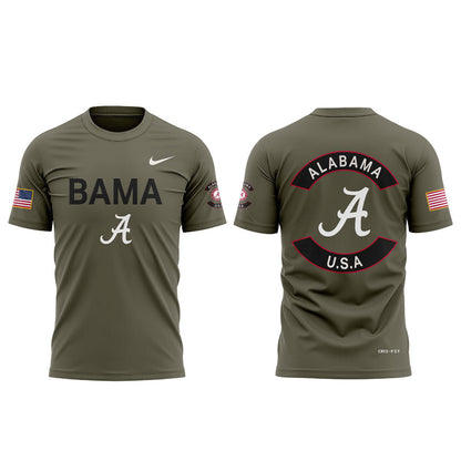 Alabama Military Appreciation 2025 Combo T-Shirt