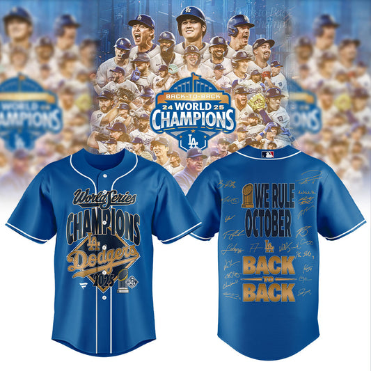 Los Angeles Dodgers x World Series Champion 2025 Jersey Limited Edition