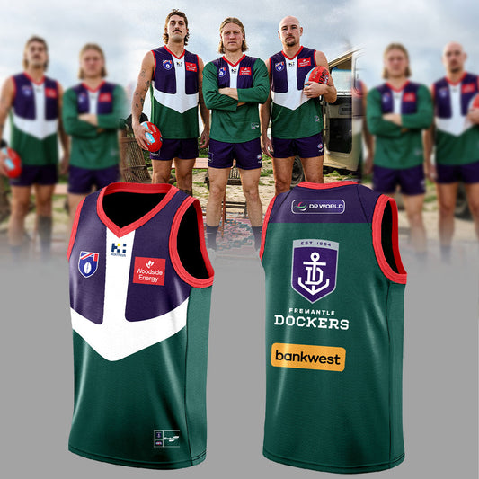 Fremantle Dockers 2026 retro collection is finally here! Jersey