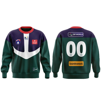 Fremantle Dockers 2026 retro collection is finally here! Sweatshirt Custom Number
