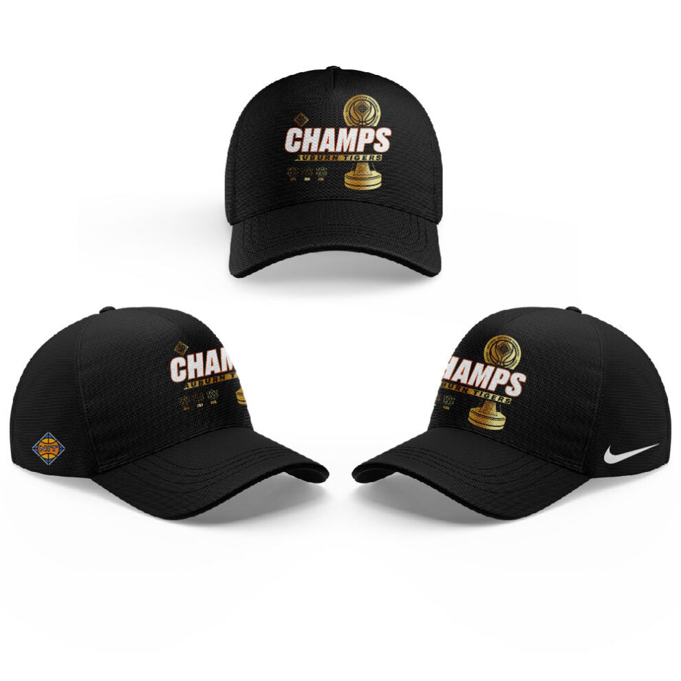 Auburn Men’s Basketball 2026 National Invitation Tournament Champions Hoodie Black