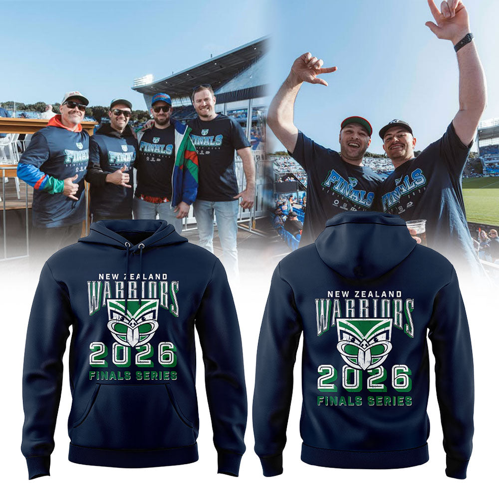 New Zealand Warriors Finals Fit Hoodie