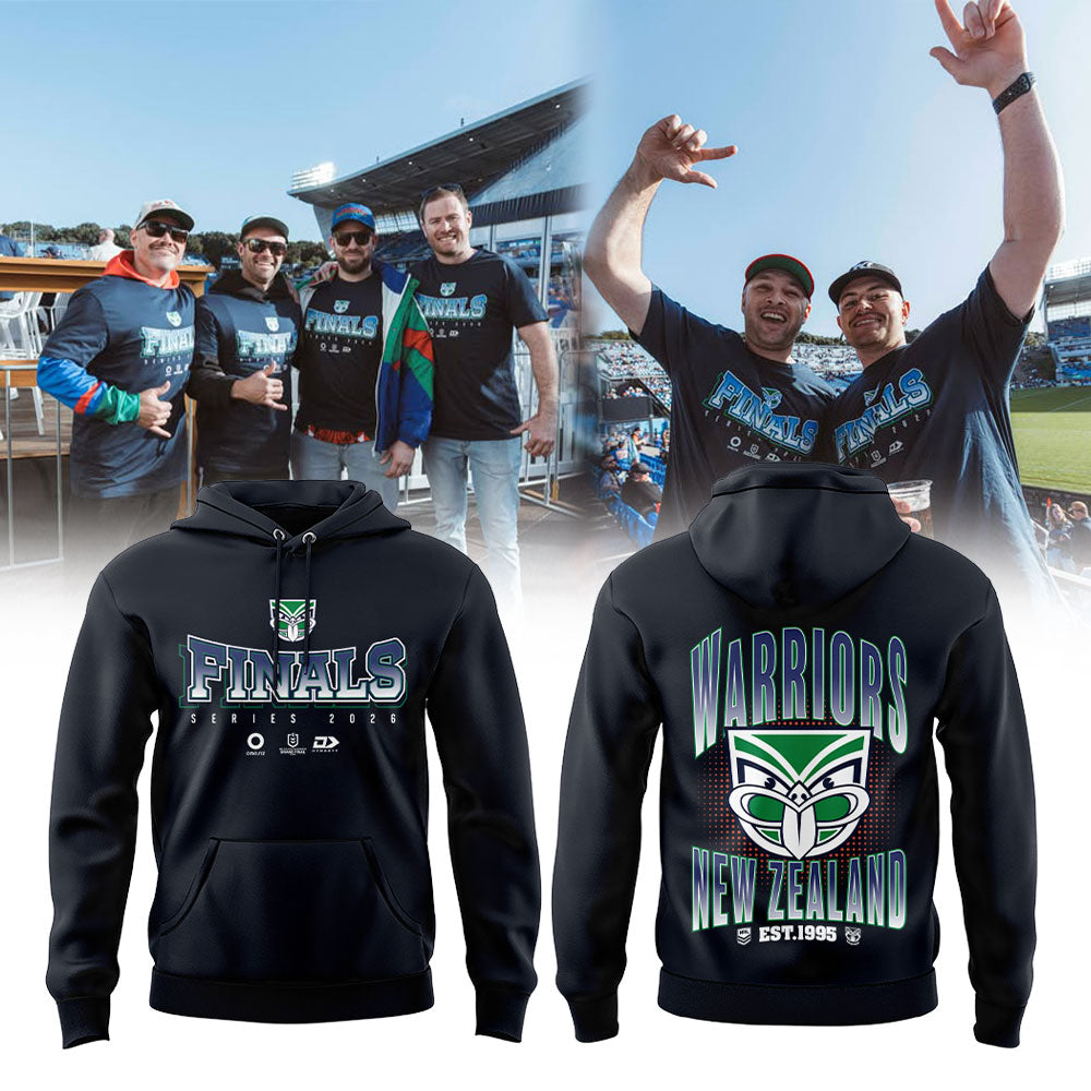 New Zealand Warriors Finals Fit Hoodie