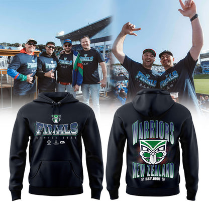 New Zealand Warriors Finals Fit Hoodie