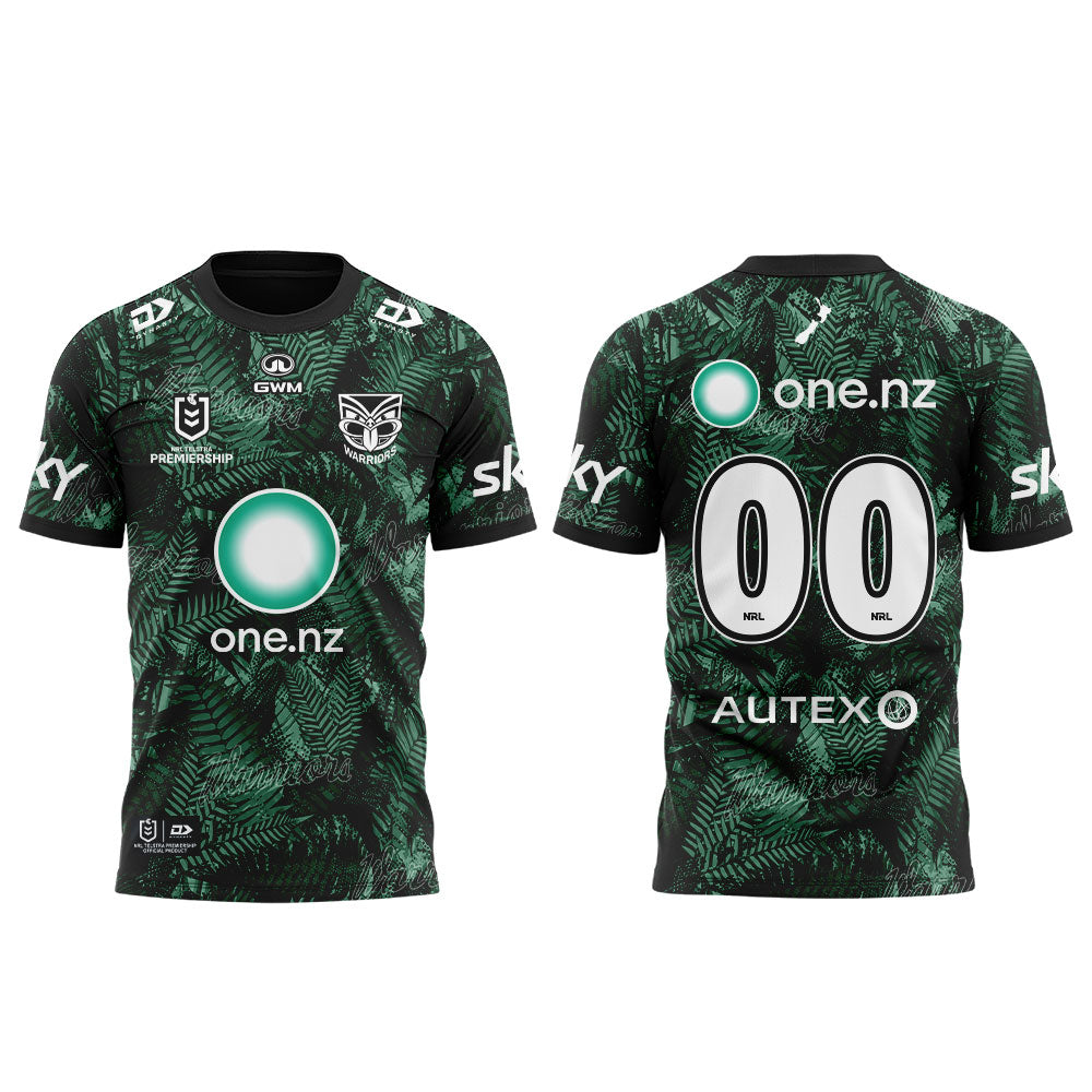 New Zealand Warriors Inspired by the natural environment of Aotearoa (New Zealand) Shirt Custom Number