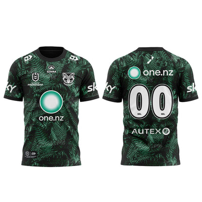 New Zealand Warriors Inspired by the natural environment of Aotearoa (New Zealand) Shirt Custom Number