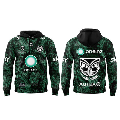 New Zealand Warriors Inspired by the natural environment of Aotearoa (New Zealand) Hoodie