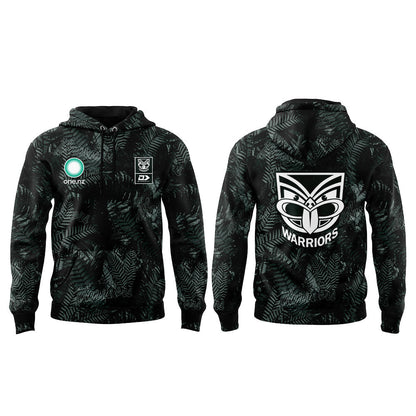 New Zealand Warriors Inspired by the natural environment of Aotearoa (New Zealand) Hoodie