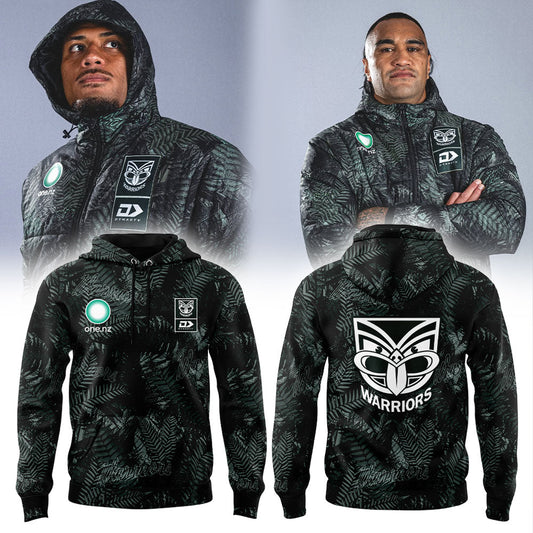 New Zealand Warriors Inspired by the natural environment of Aotearoa (New Zealand) Hoodie