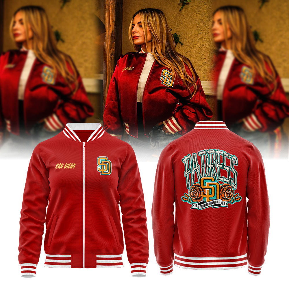 San Diego Padres Every Detail Carries A Story New Collection 2026 Zip Jacket