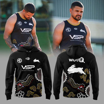 South Sydney Rabbitohs 2026 Indigenous Training Singlet Hoodie