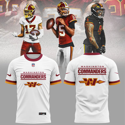 Washington Commanders Franchise Focus Club Fleece TShirt
