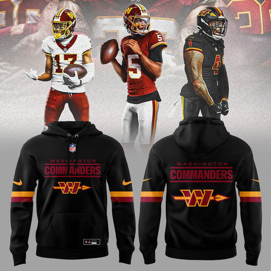 Washington Commanders Franchise Focus Club Fleece Hoodie