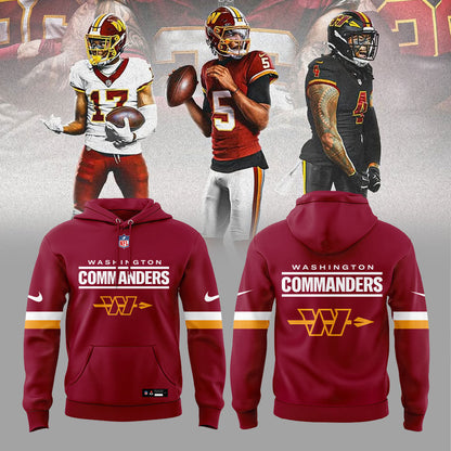 Washington Commanders Franchise Focus Club Fleece Hoodie