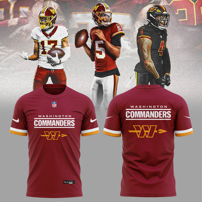 Washington Commanders Franchise Focus Club Fleece TShirt