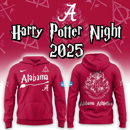Limited Edition Alabama Football x Harry Potter 2025 Hoodie