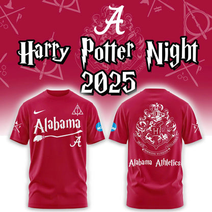 Limited Edition Alabama Football x Harry Potter 2025 TShirt