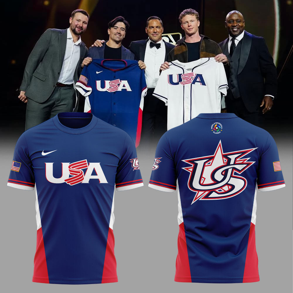 USA Baseball 2026 World Baseball Classic Combo Blue Shirt