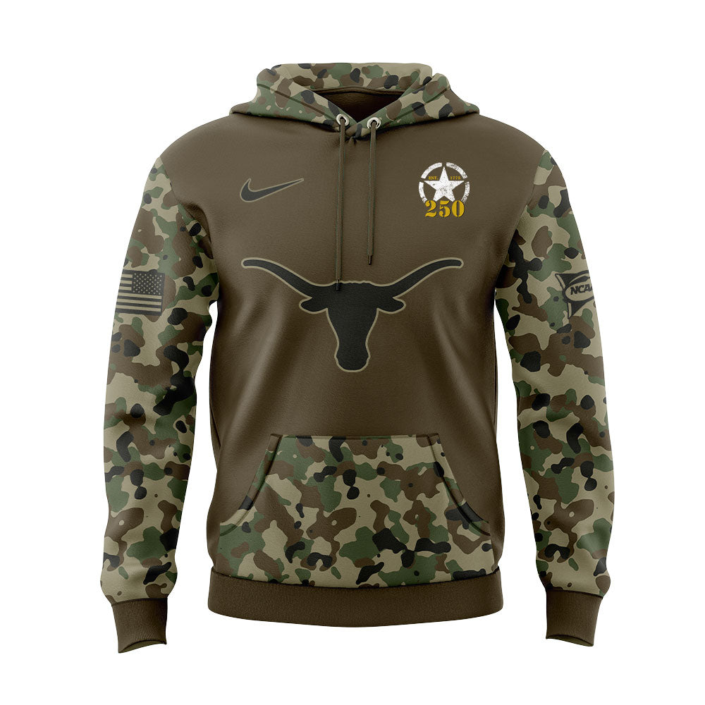 Texas Longhorns U.S. Army’s 250th Celebration Hoodie