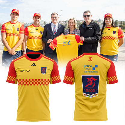 Sydney Roosters Emergency Services Round T-Shirt