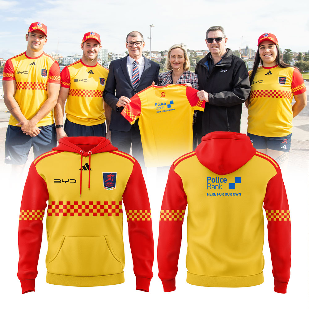 Sydney Roosters Emergency Services Round Hoodie