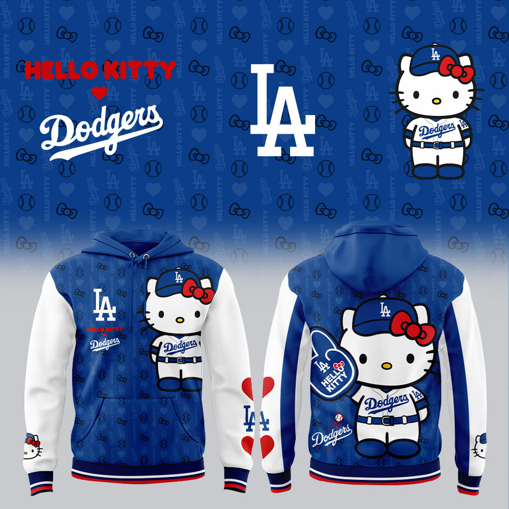 LA Dodgers Hello Kitty 2026 Hoodie