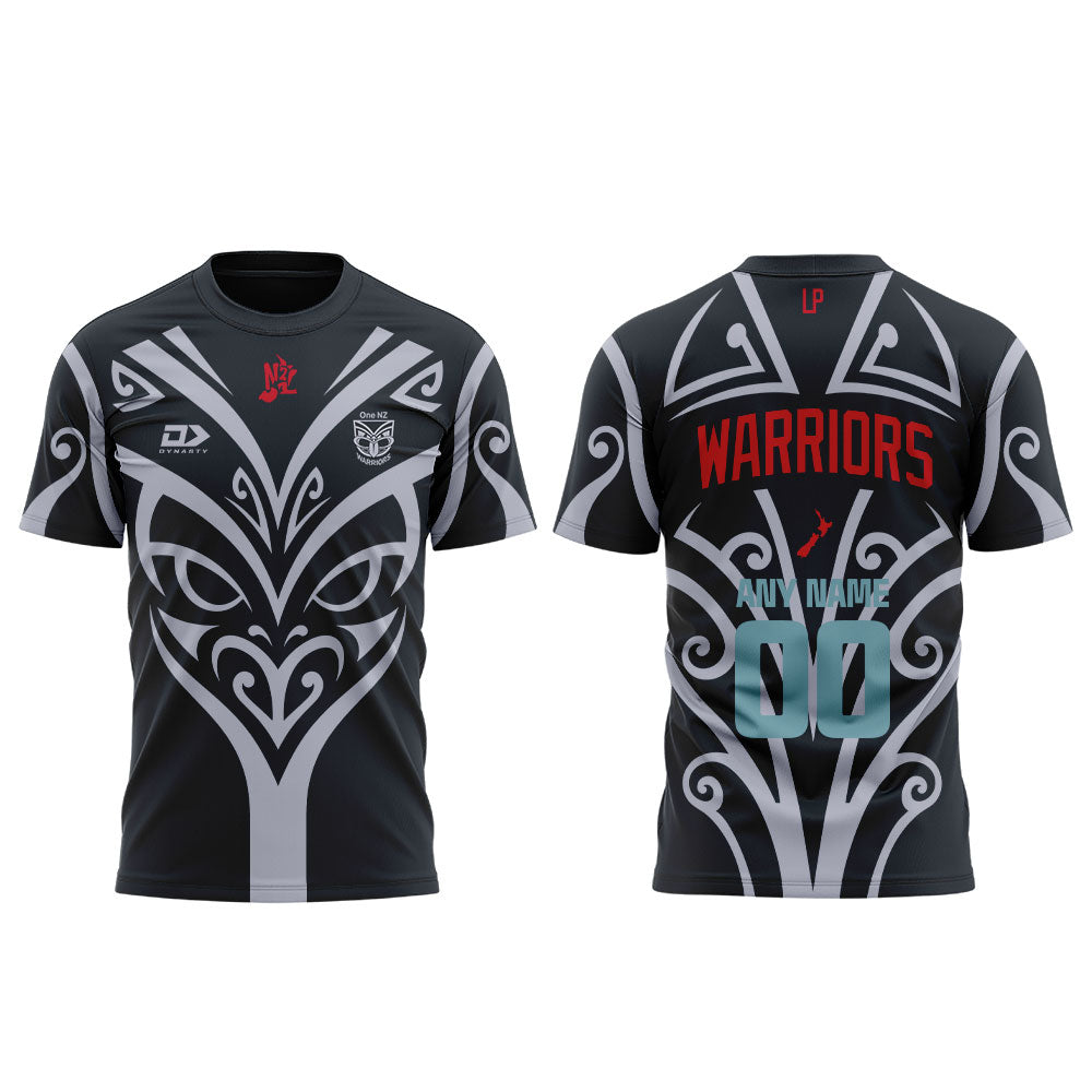 New Zealand Warriors Captain’s Run Shirt Custom Name, Number