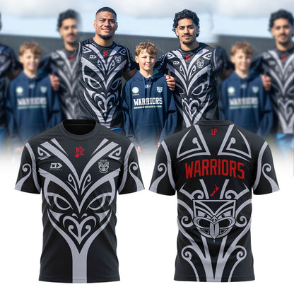 New Zealand Warriors Captain’s Run Shirt
