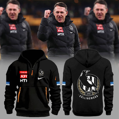 Collingwood Football Club Craig McRae 2026 Fly’s Coaches Hoodie