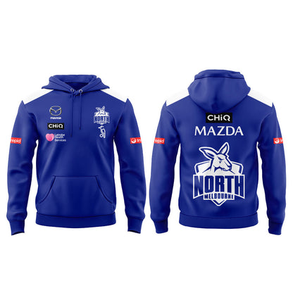 North Melbourne Alastair Clarkson Kangaroos 2026 Performance Top Hoodie