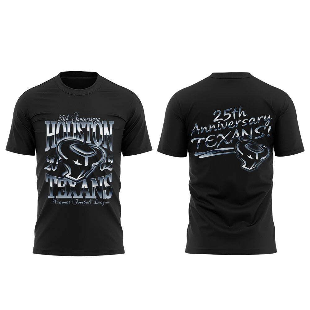 Built in Houston Texans Reppin’ H-Town for 25 seasons T-Shirt
